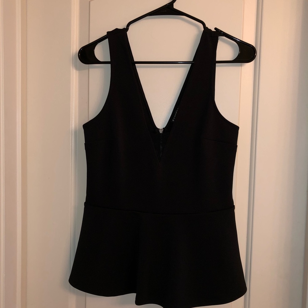 Peplum Tank Top